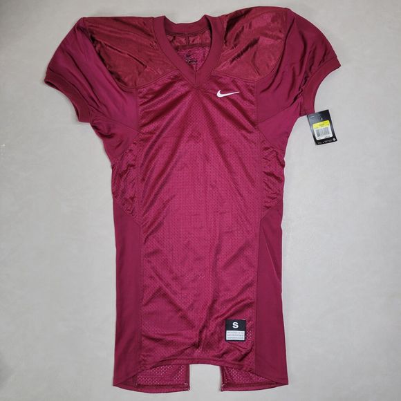 NEW NIKE VAPOR UNTOUCHABLE PRO FOOTBALL MAROON JERSEY ADULT SIZE SMALL - Picture 1 of 8
